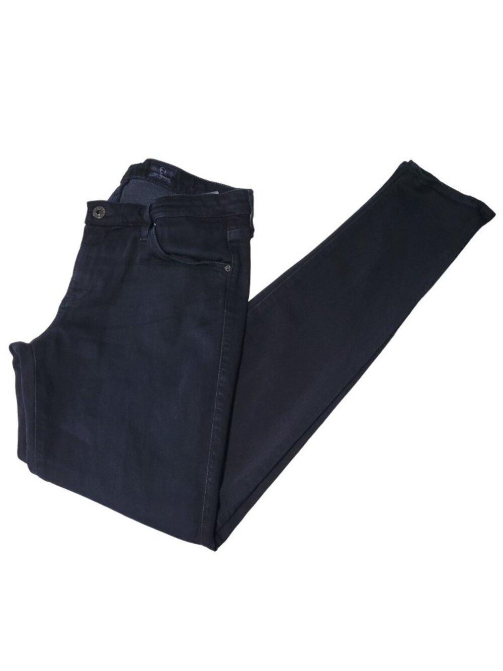 Adriano Goldschmied Legging Super Skinny Jeans Size 31 Low Rise Dark Wash Denim